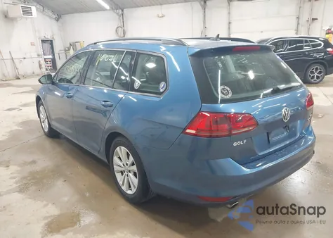 2017 Volkswagen Golf Sportwagen Tsi S from USA, damaged, VIN 3VWU17AU8HM535785